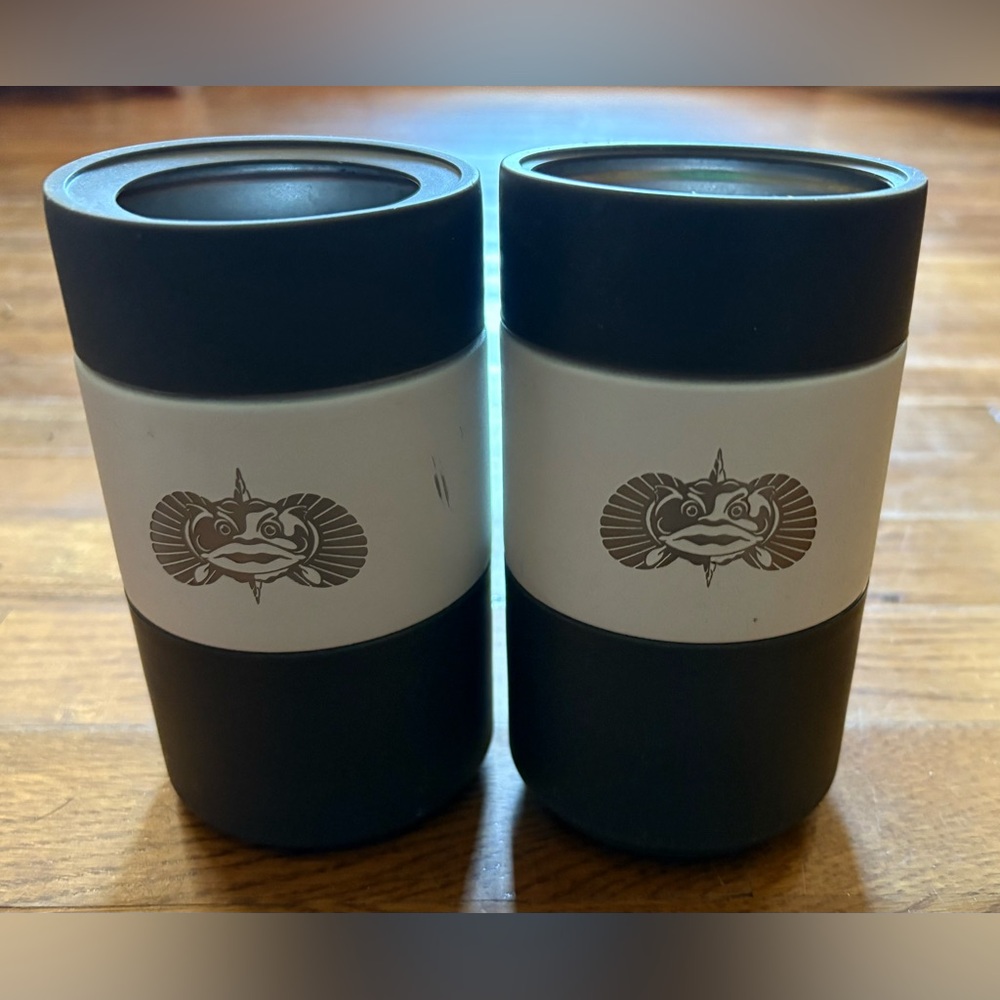 Toadfish Non-Tipping Can Cooler for 12oz Cans - Suction Cup Cooler, Set of 2